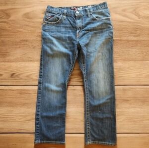 Men's ARIAT Work Arc/Flame Resistant M4 Relaxed Low Rise Boot Cut Jean 33/30